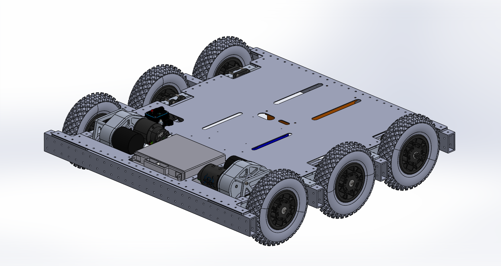 2024 FRC 3255比赛小车3D数模图纸 Solidworks设计